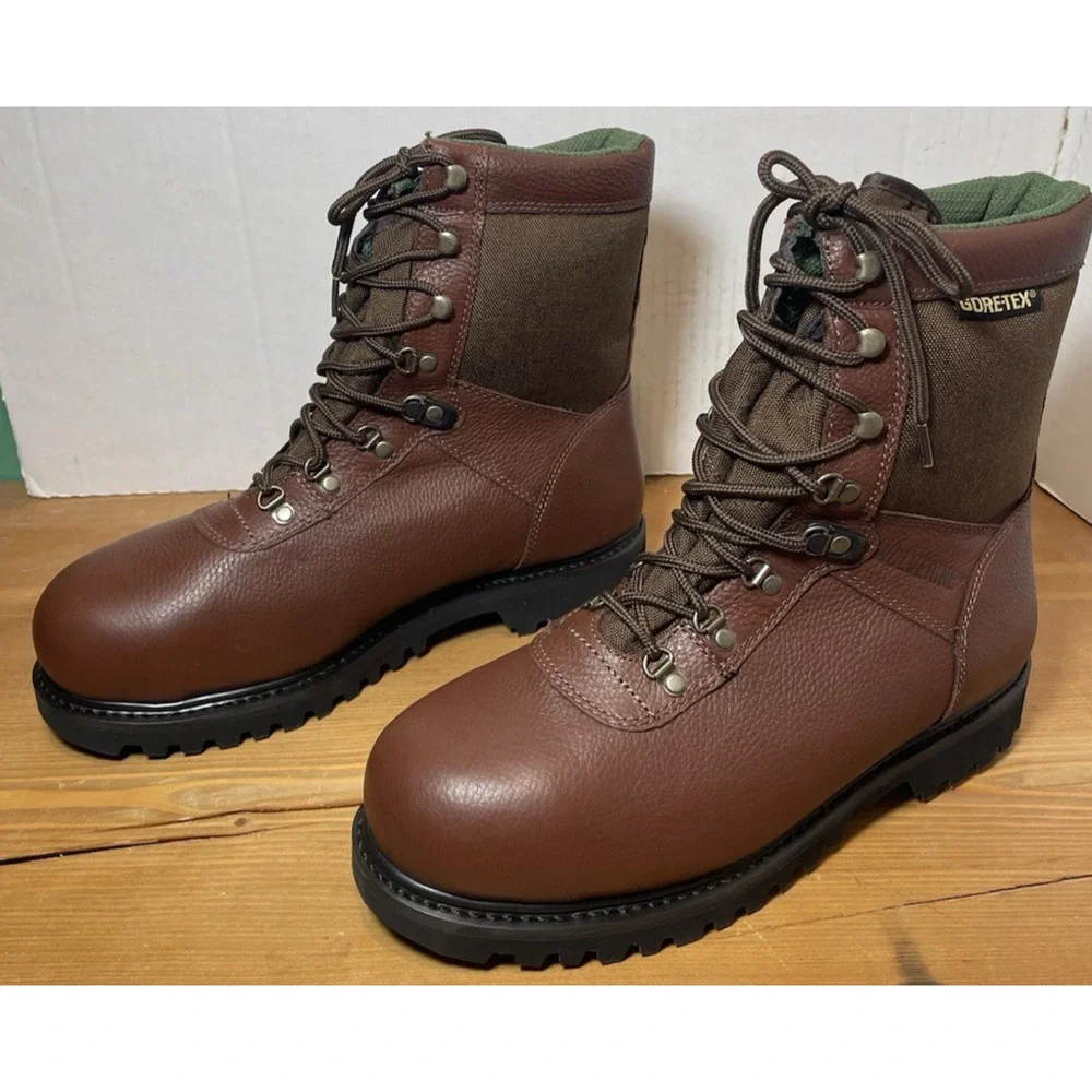 Wolverine Gore-Tex Steel Toe Insulated Work Boots Men's Size 8M- W03868 NEW